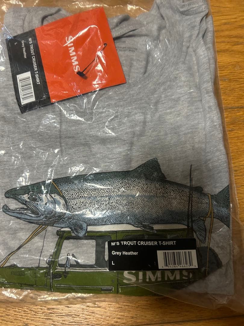 シムス Tシャツ トラウト 柄 クルーザー simms パタゴニア サーモン