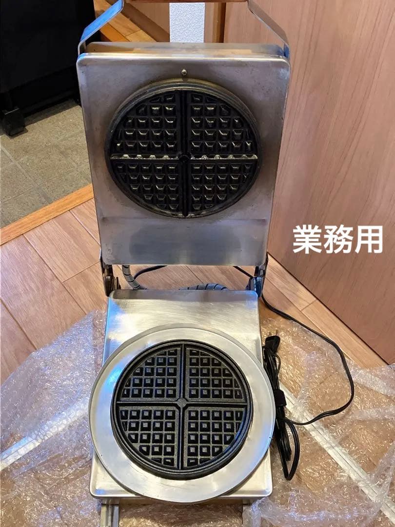 業務用 ワールドキッチンテック ワッフルメーカー LITHON-2枚焼きワッフルメーカー