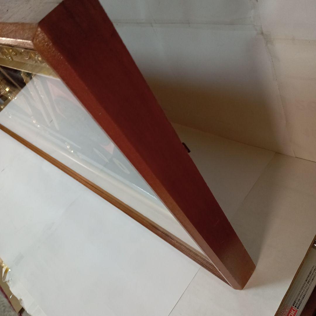 武家三大家家紋付き 徳川 織田 豊臣 名刀額飾り、模造刀、鍔、刀