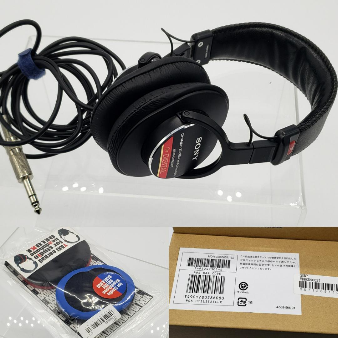 SONY MDR-CD900ST　美品 交換パッド 箱つき ヘッドホンのイヤーパッド交換-SONY MDR-CD900ST-｜NAKADA Shugo