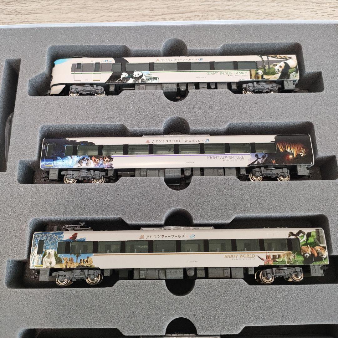 鉄道模型　10-1847 KATO 287系 パンダくろしお 6両セット