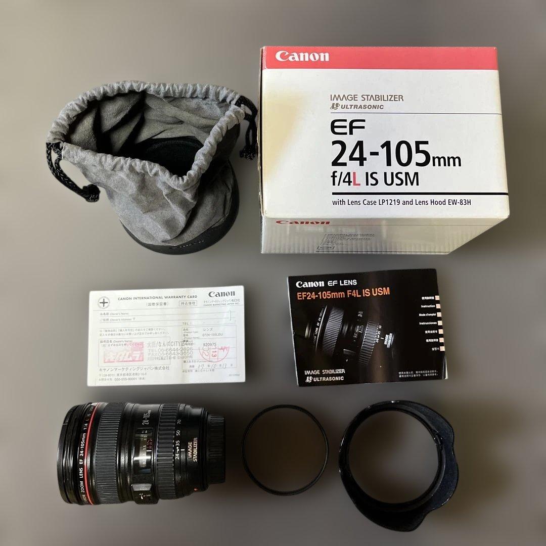 Canon EF 24-105mm f/4L IS USM【箱あり】 Yahoo!オークション -「ef 24-105 箱」(レンズ) (カメラ、光学機器)の