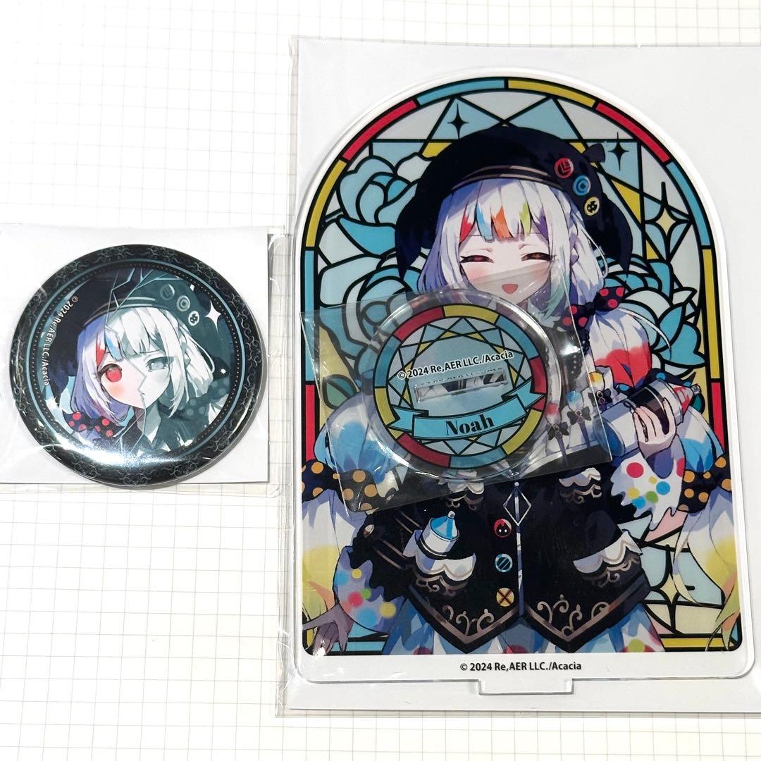 魔法少女ノ魔女裁判 くじメイト 城ヶ崎ノア ステンドグラス風アクスタ