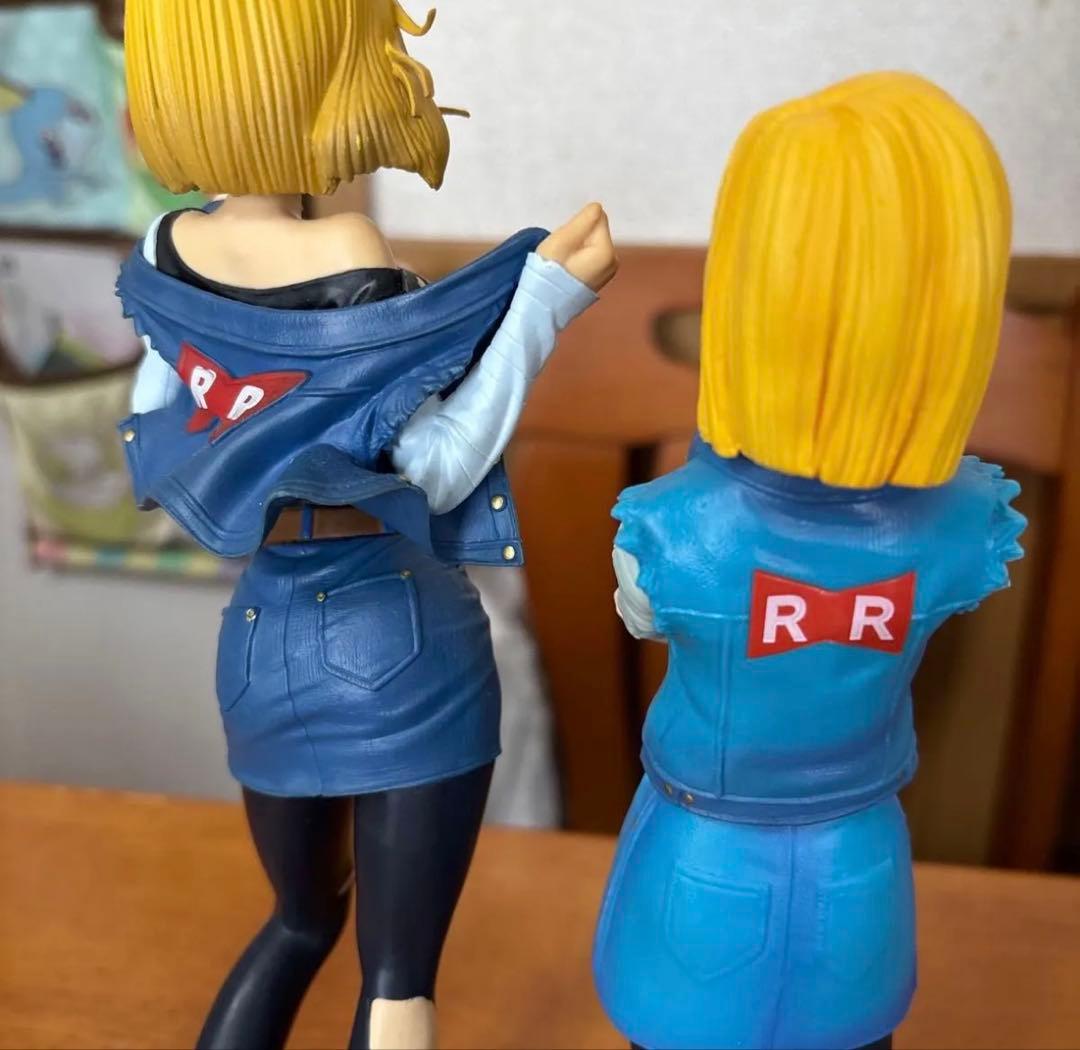 ドラゴンボール 18号フィギュア4点セット　GLITTER&GLAMOURS