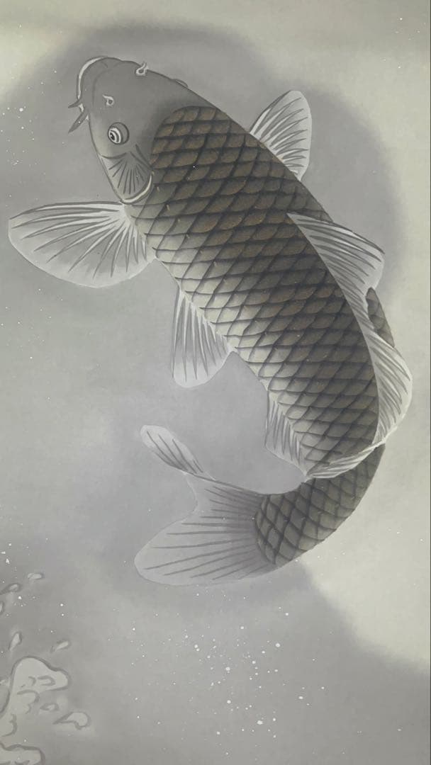 昇鯉】共箱/出世祈願/端午の節句/掛け軸 - メルカリ