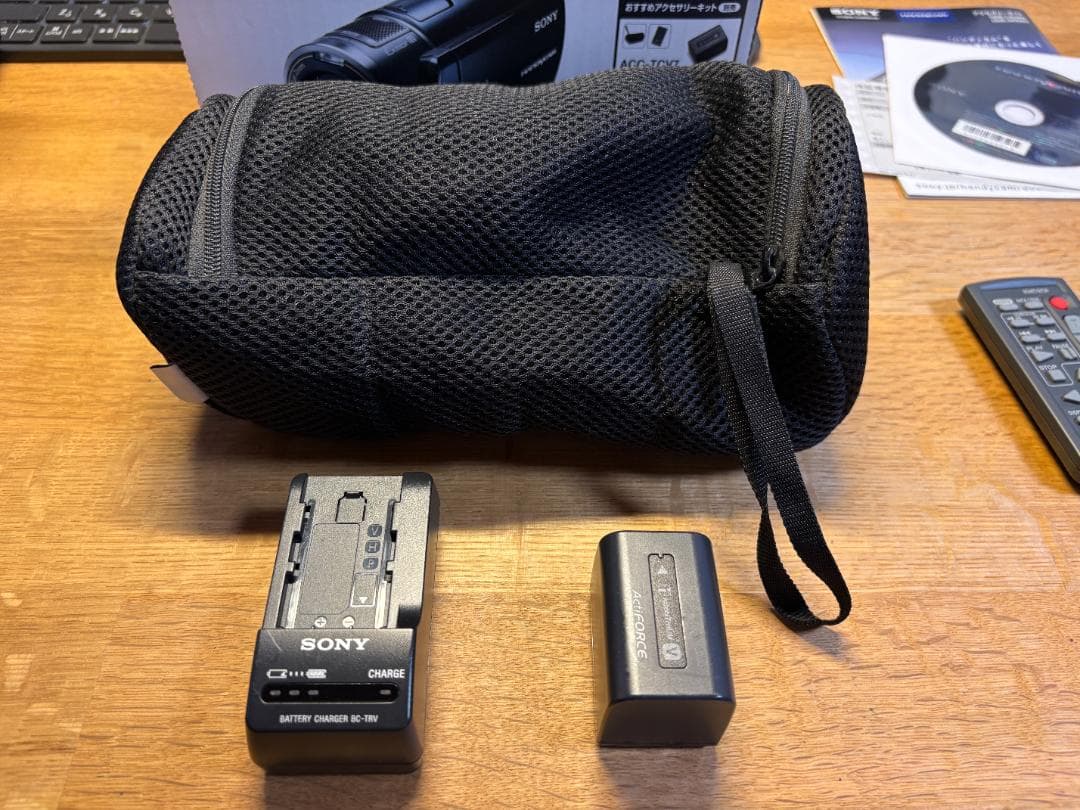 値下げ RC三脚他付 SONYハンディカム HDR-CX550V ACCキット - メルカリ