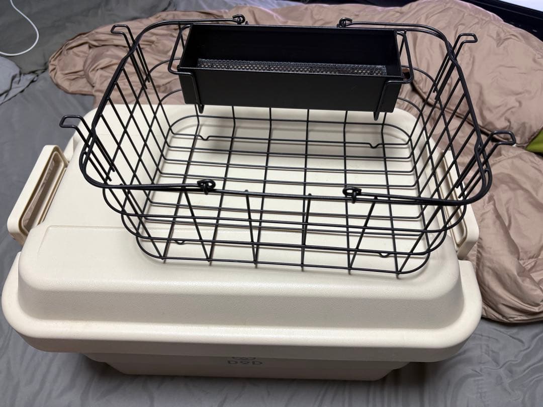 DOD 廃番品　ヨクミルヤーツM＆ショッキノヤーツ DODオリジナルカラーを採用。アウトドアの定番ボックスに新モデルが