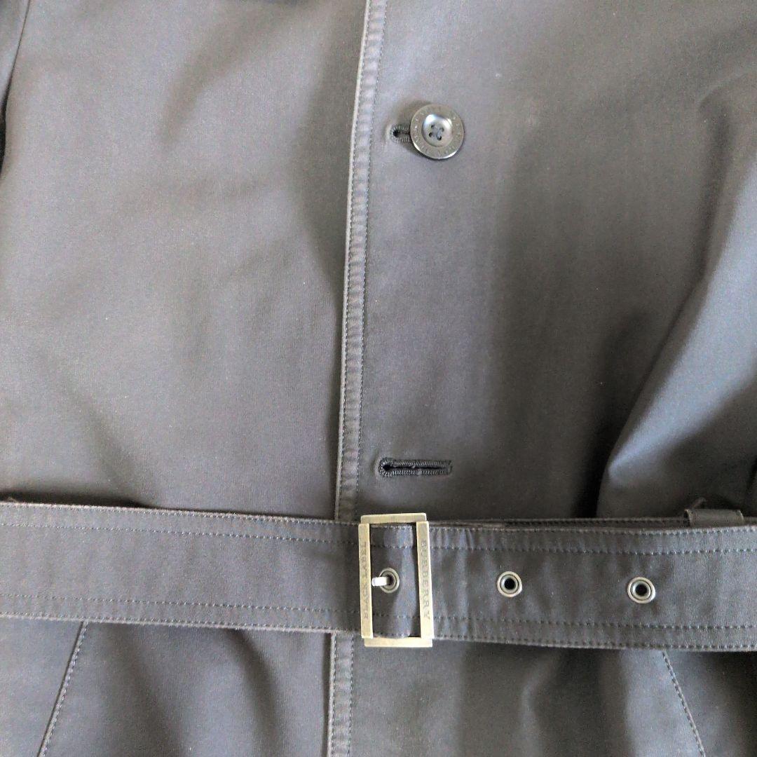 BURBERRY BLACK LABEL トレンチコートノバチェック ベルト付き