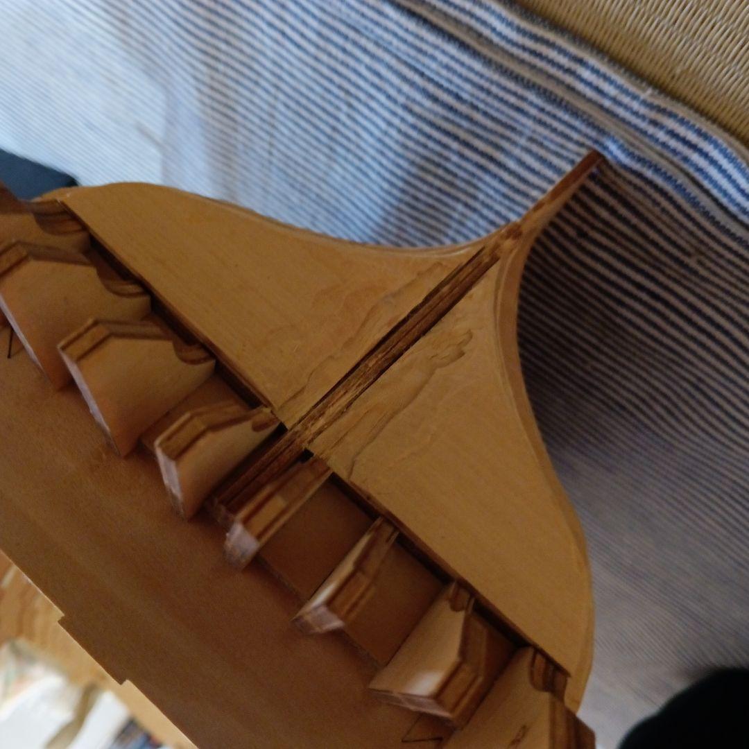 デアゴスティーニ①　週刊　HMSゥ゙ィクトリーを作る　victory 船本体