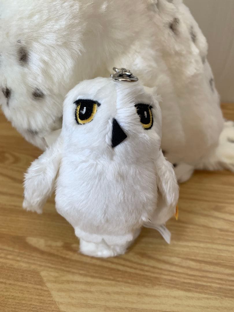 シュタイフ　ハリーポッター　ヘドウィッグ　ぬいぐるみ&キーホルダーセット