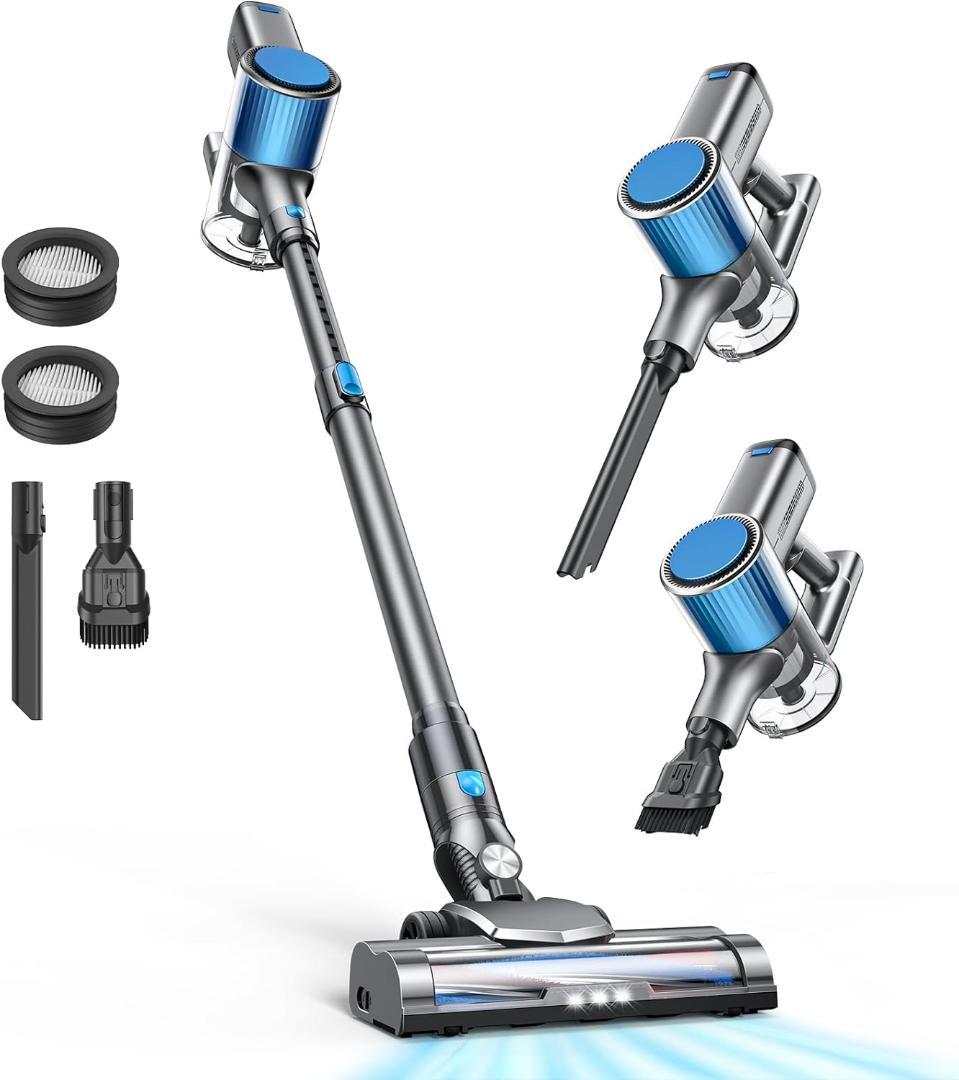 掃除機 コードレス 【50000pa超強力吸引・50分連続稼働・自立式】 Amazon | 掃除機 コードレス 【50000pa超強力吸引・50分連続稼働・自立
