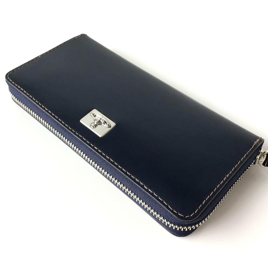 新品】ヴィヴィアン✨カラーステッチ ラウンドファスナー 長財布