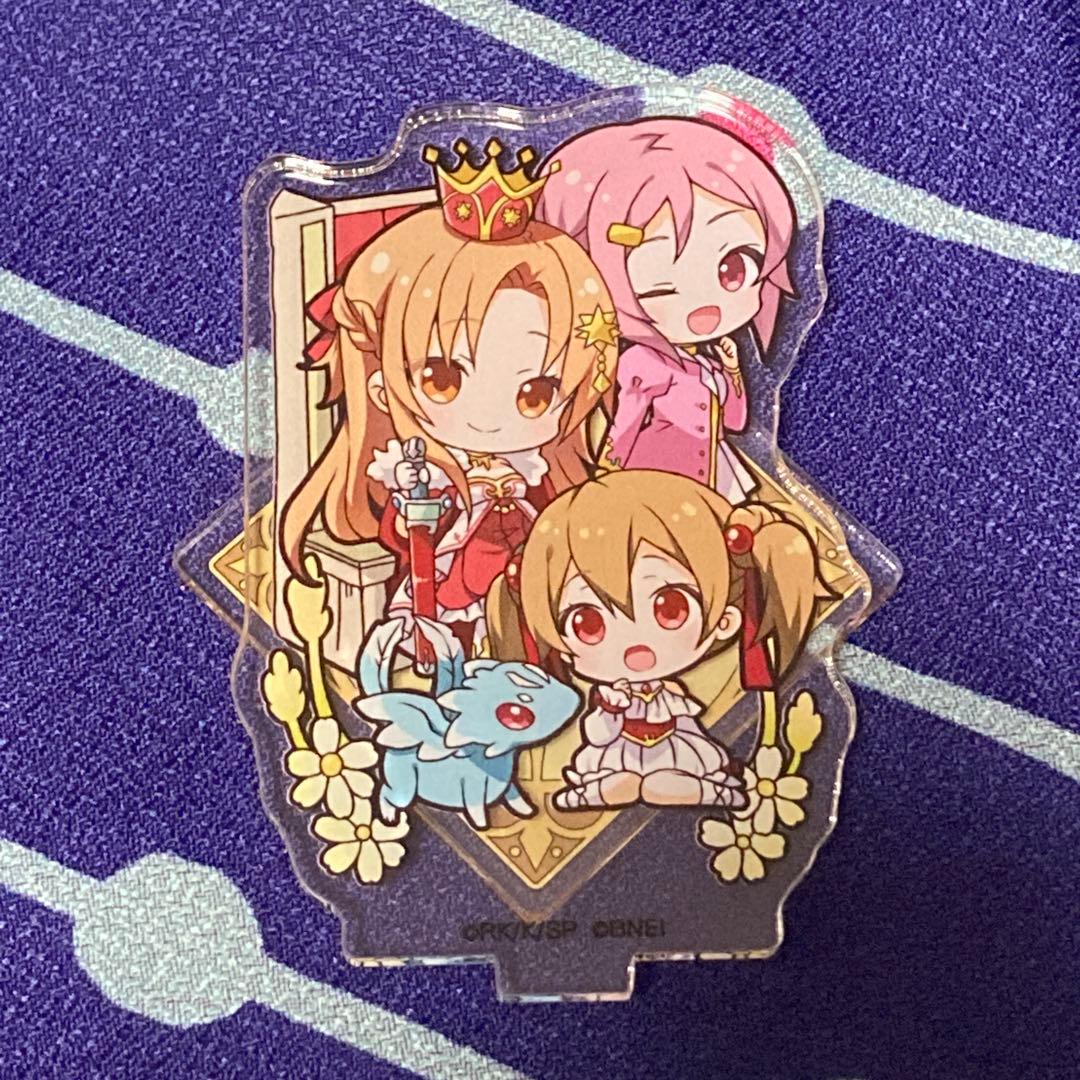 SAO タロット アクリルスタンド アスナ リズベット シリカ - メルカリ