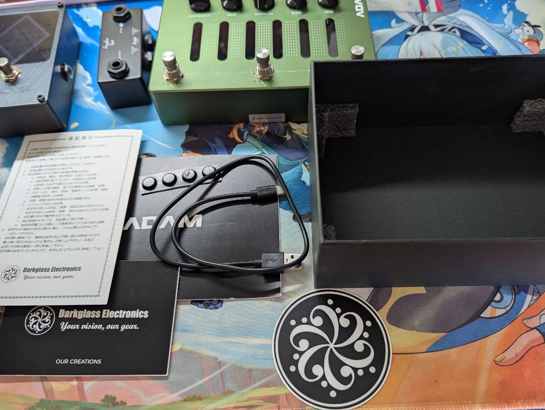 ADAM darkglass＋ vox チューナー エフェクターボード - メルカリ