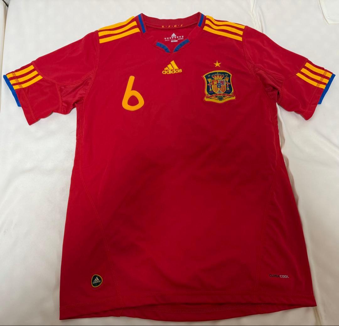 スペイン代表 2010 W杯優勝記念 イニエスタ 決勝戦モデル ユニフォーム
