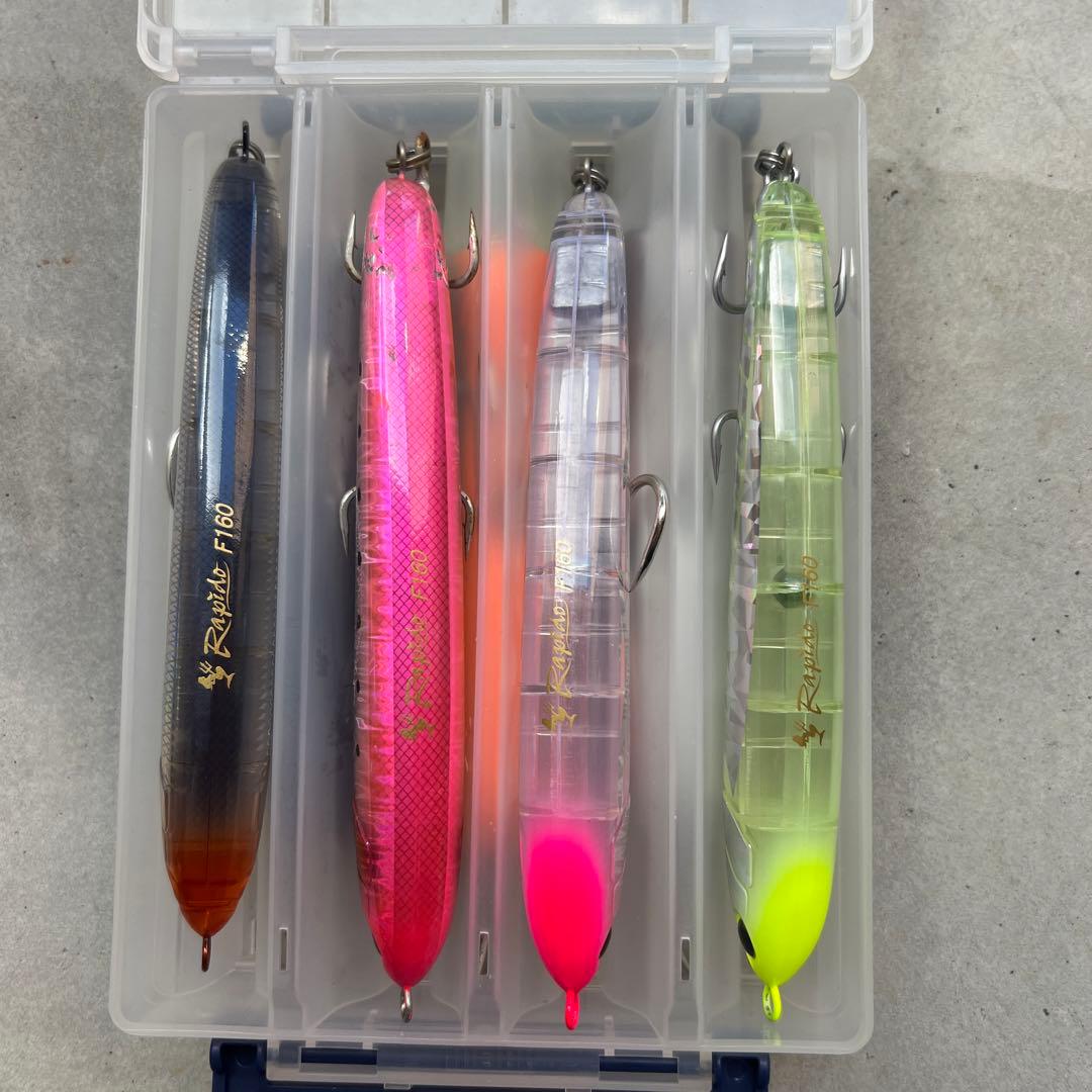 青物　ショアジギング　ルアー　セットアッパー　撃投ジグ　ラピード　バレットブル等 ショアジギング セットアッパー 青物ルアー サイズや重さを話してみた