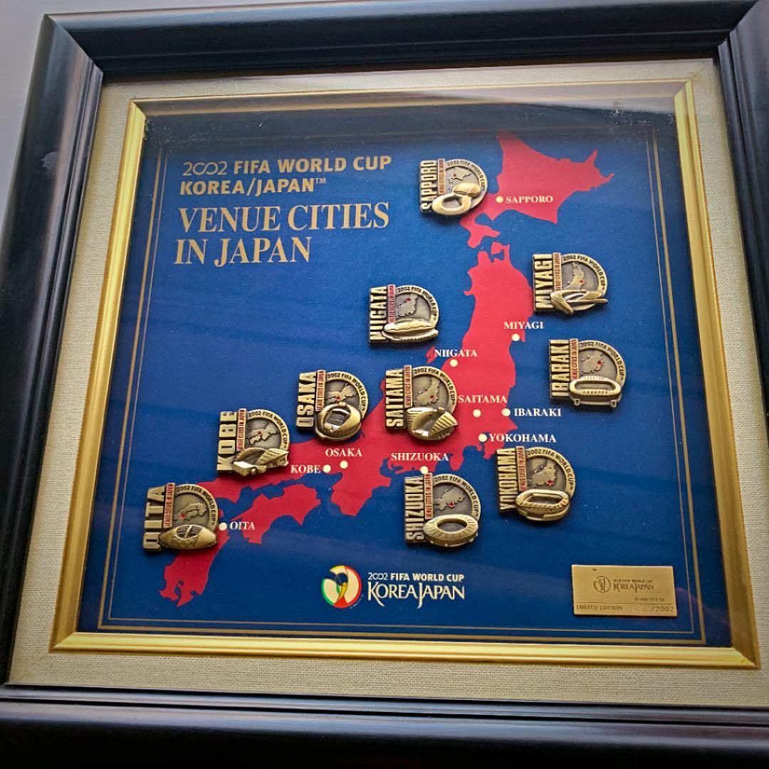 FIFAワールドカップ2002 限定品シリアルナンバー入りピンズセットスタジアム
