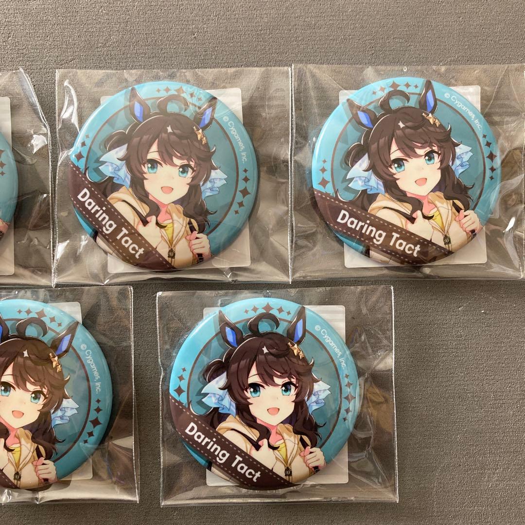 ウマ娘 トラベルポップアップストア 新千歳 デアリングタクト 缶バッジ