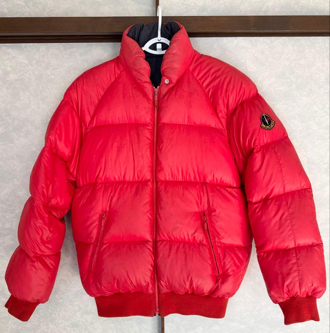 80s MONCLER×asics リバーシブルダウン ヴィンテージモンクレール