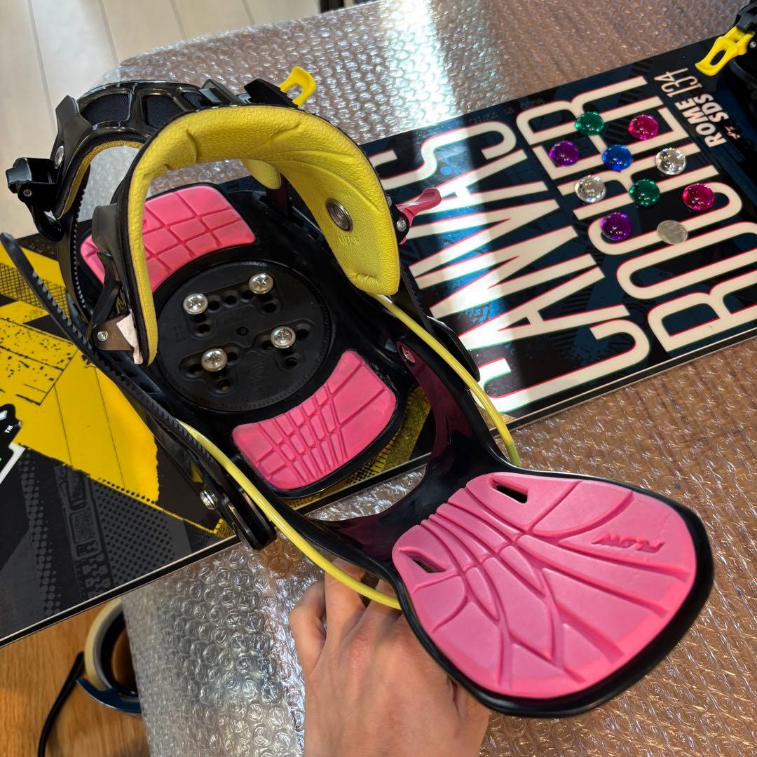 レディーススノーボードセット　headBOAブーツ　22.5cm ROMESDS