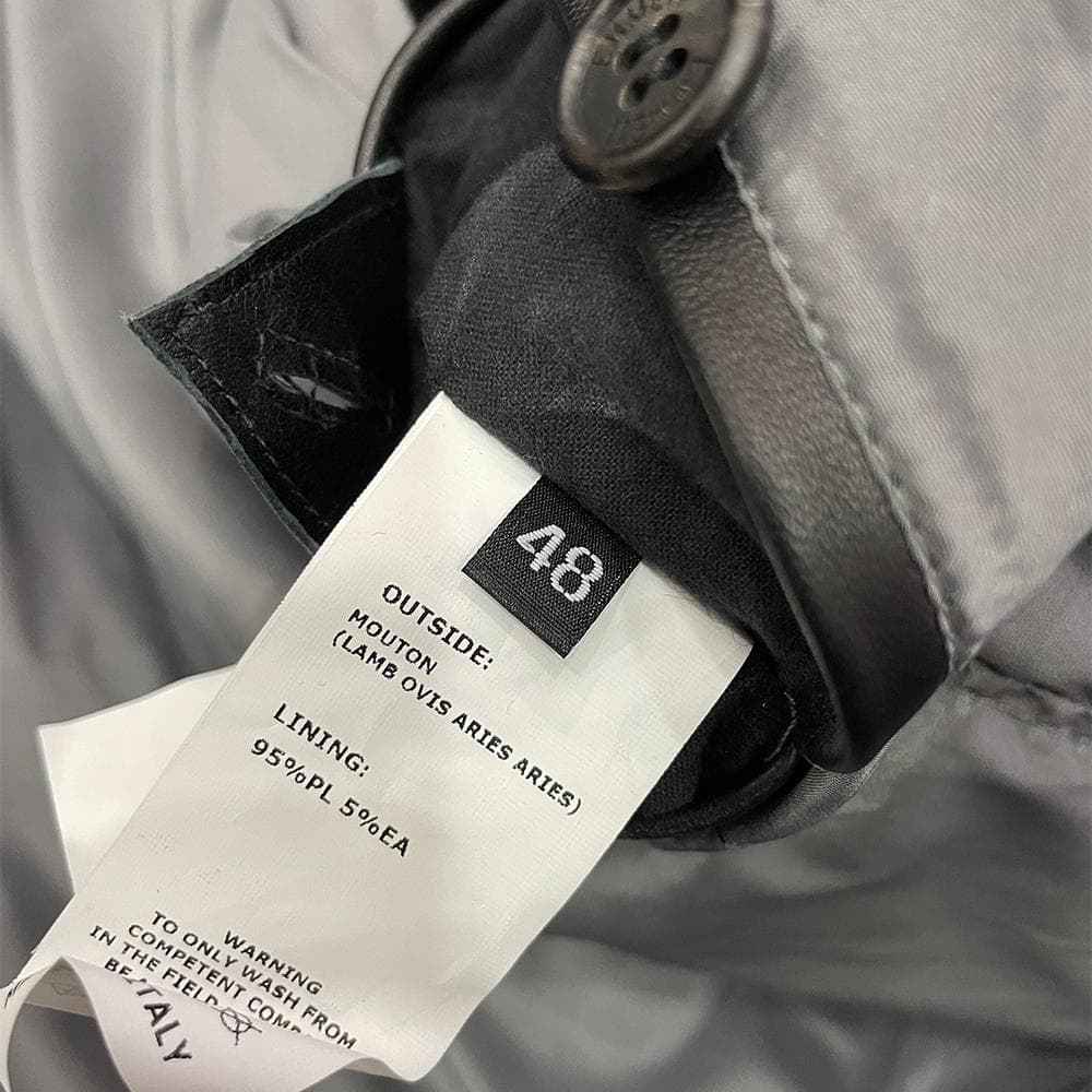 新品同様 エンメティEMMETI GIRO MERINOS ムートン 黒 48 - メルカリ