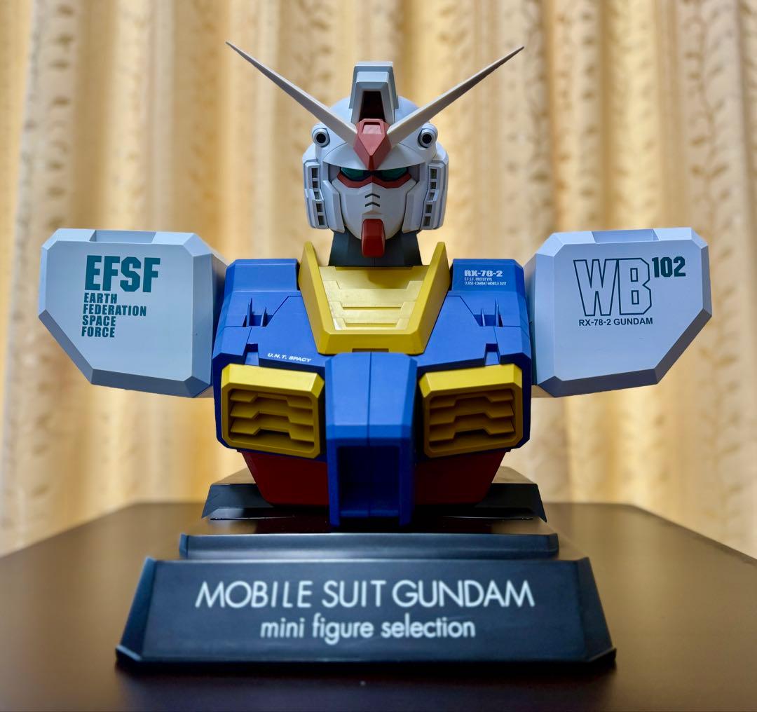 MFセレクション機動戦士ガンダム RX-78-2 ガンダム胸像ディスプレイ