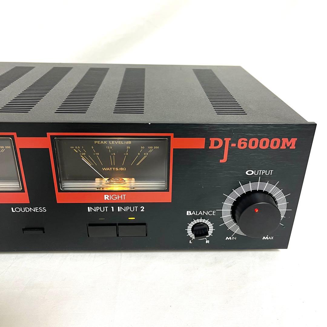 希少品】VESTAX DJ-6000M パワーアンプ ベスタクス 希少 VESTAX DJ