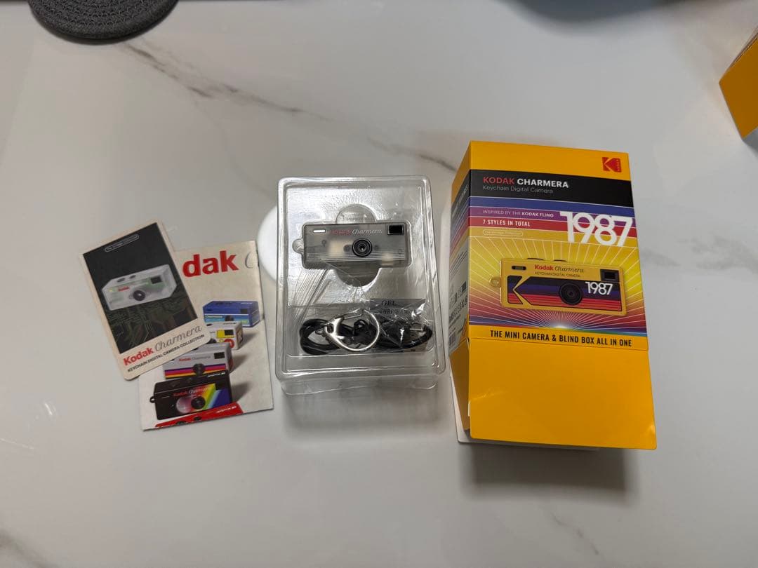 【限定シークレット】Kodak Charmera キーホルダー デジタルカメラ レビュー】Kodak Charmera｜シークレットを引いた。撮る前から楽しい