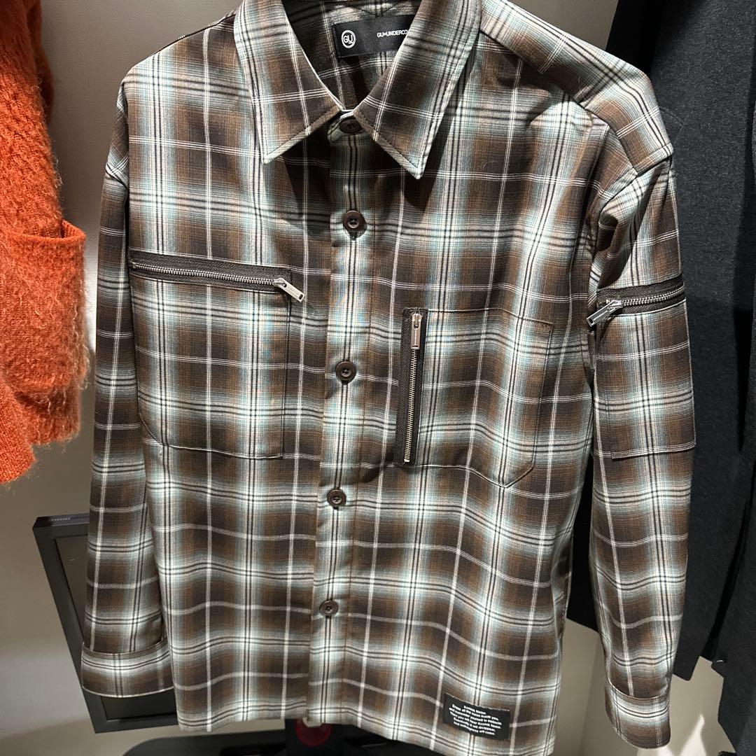 GU x UNDERCOVER チェック柄ネルシャツ Sサイズ - メルカリ