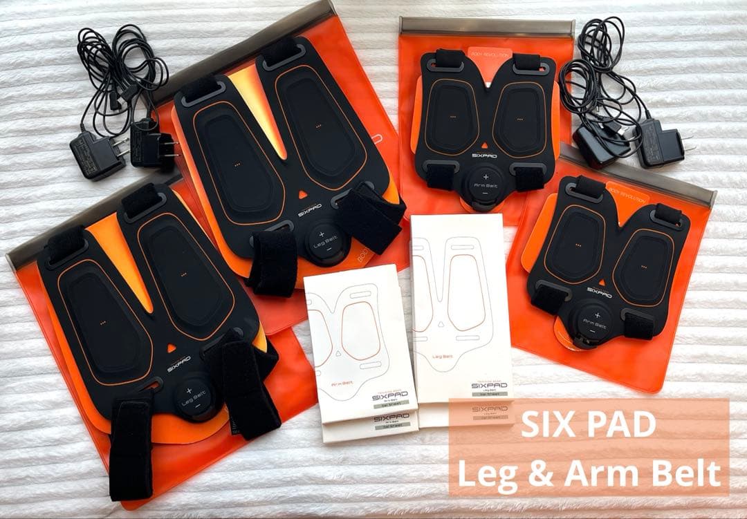 SIXPAD Leg & Arm Belt セット SixPad Leg Belt Training Gear | Japan Trend Shop
