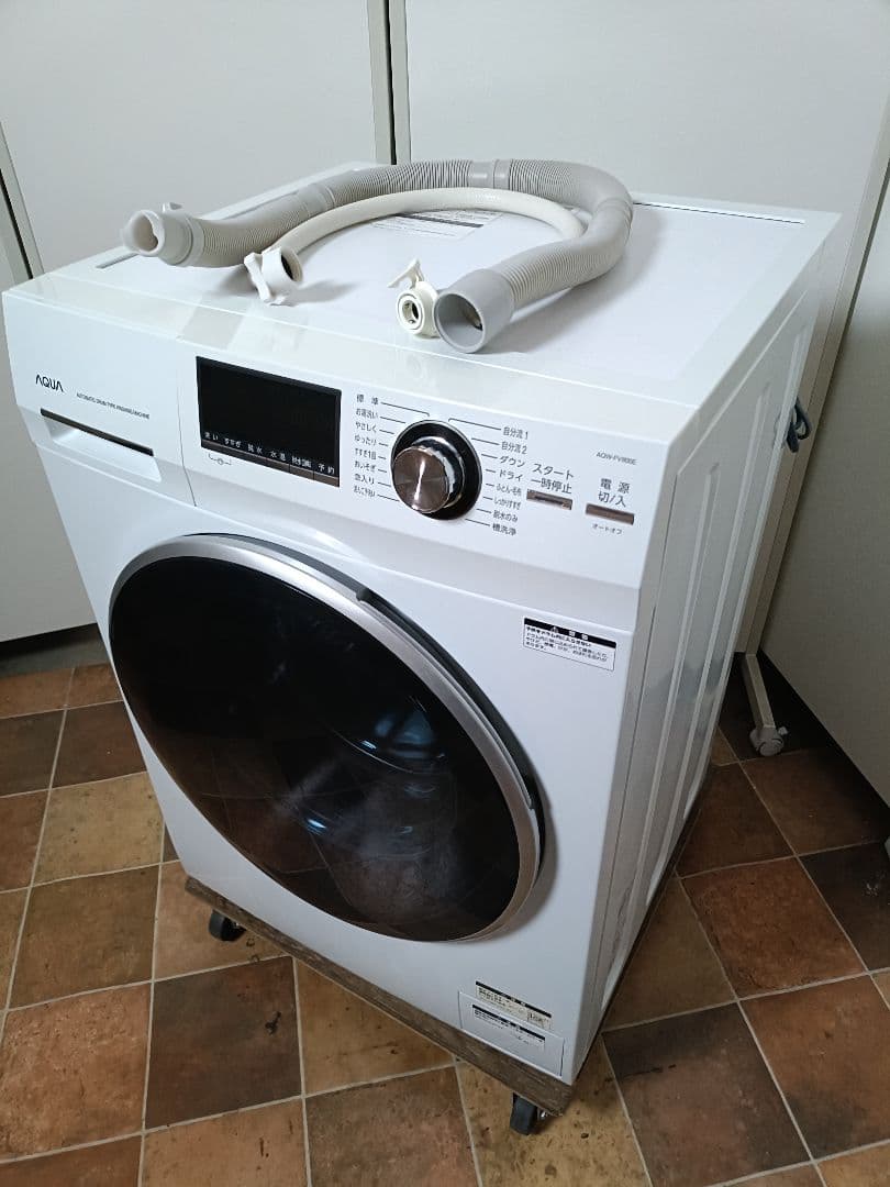 アクア AQUA ドラム式洗濯機 8Kg AQW-FV800E 19年式 AQW-FV800E | アクア株式会社（AQUA）｜生活家電