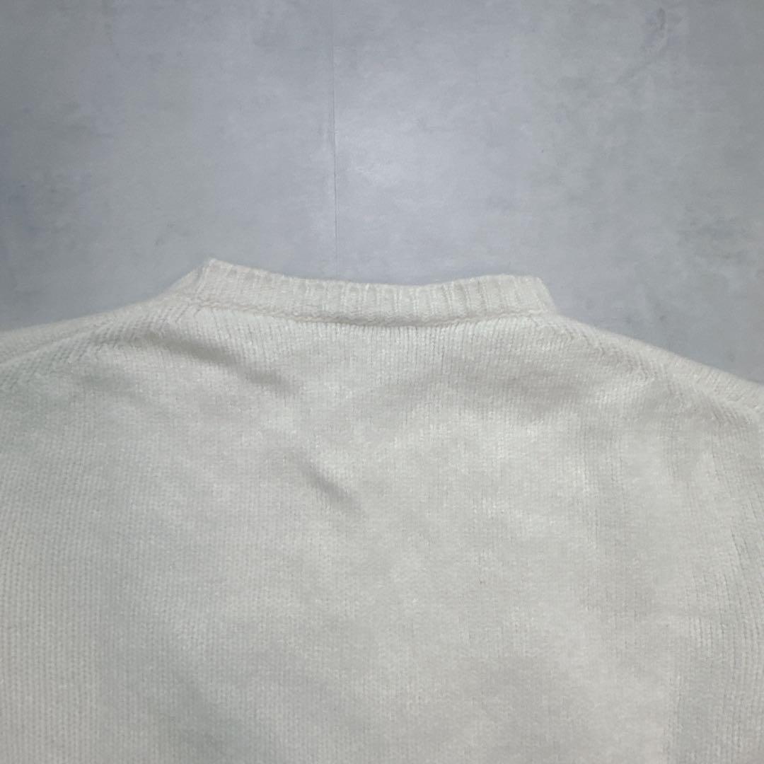 MONCLER モンクレール ニット ショート丈 カシミヤ ワッペン S - メルカリ