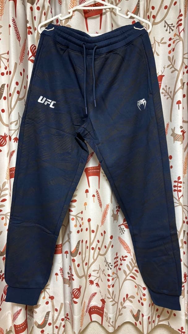 UFC ジャージパンツ Lサイズ ネイビー 正規品新品未使用 FILA（フィラ） ジャージ 下 メンズ ロングパンツ ジャージパンツ UV