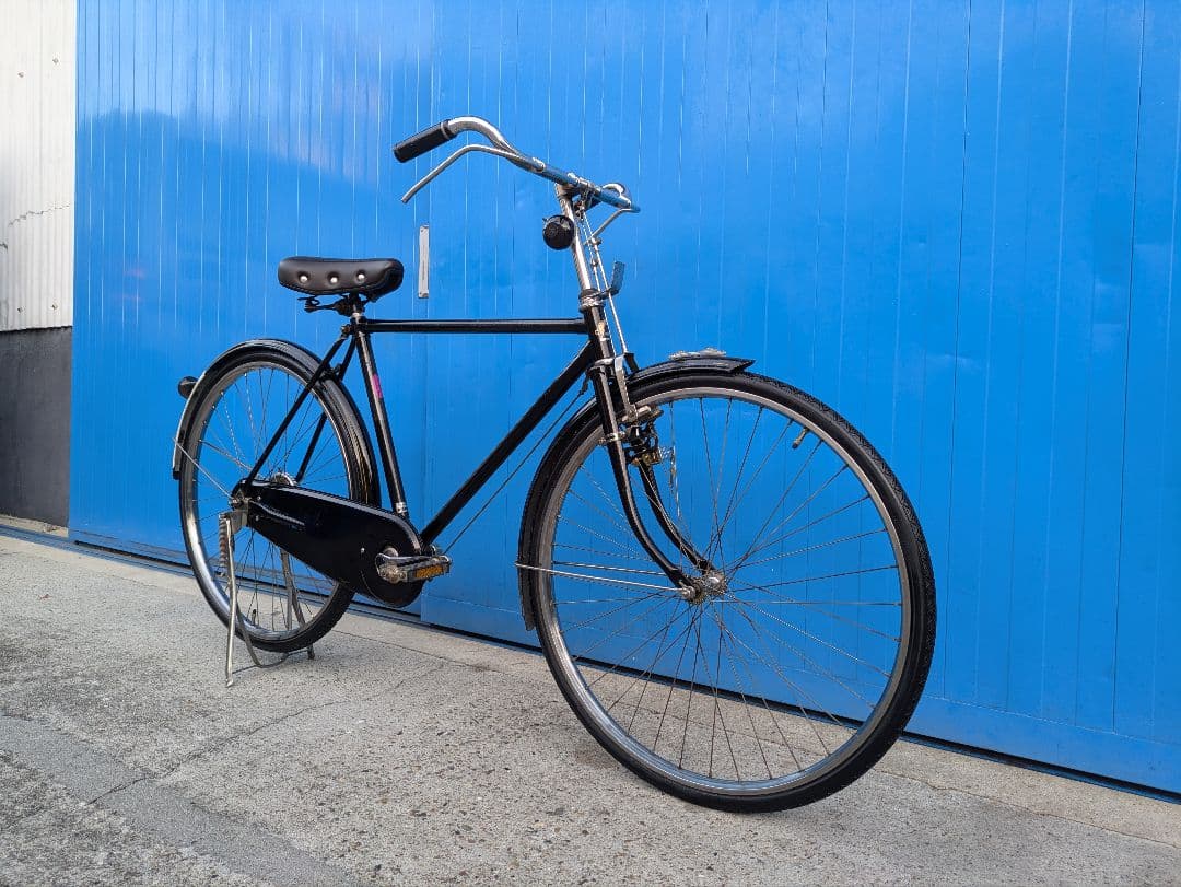 美品 富士 実用車 レトロ 自転車 ビンテージ 昭和 ロッドブレーキ