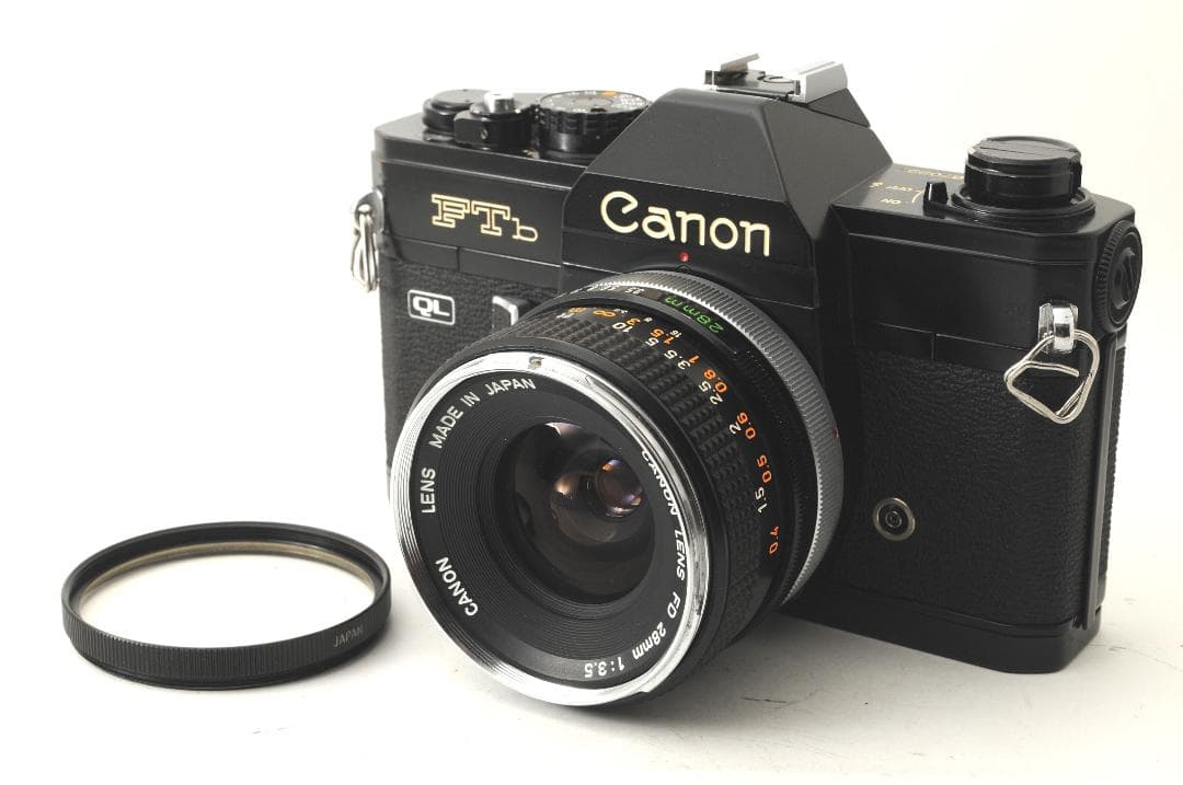 Canon FTb ブラック FD 28mm F/3.5 フィルムカメラ - メルカリ