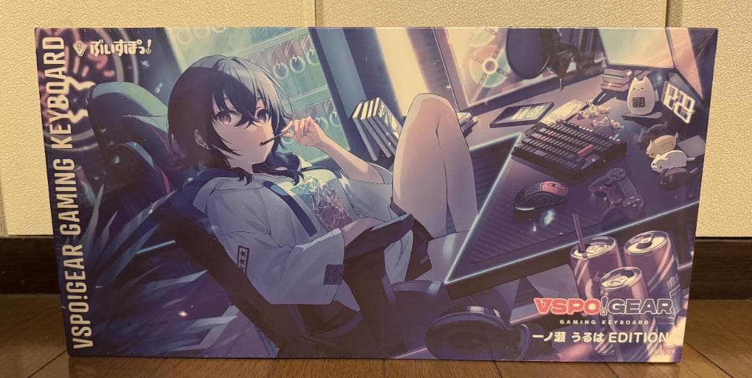Vspo Gear 一ノ瀬うるは ゲーミング キーボード ぶいすぽっ！ Best One(ベストワン) / VSPO! GEAR ゲーミングキーボード 一ノ瀬うる