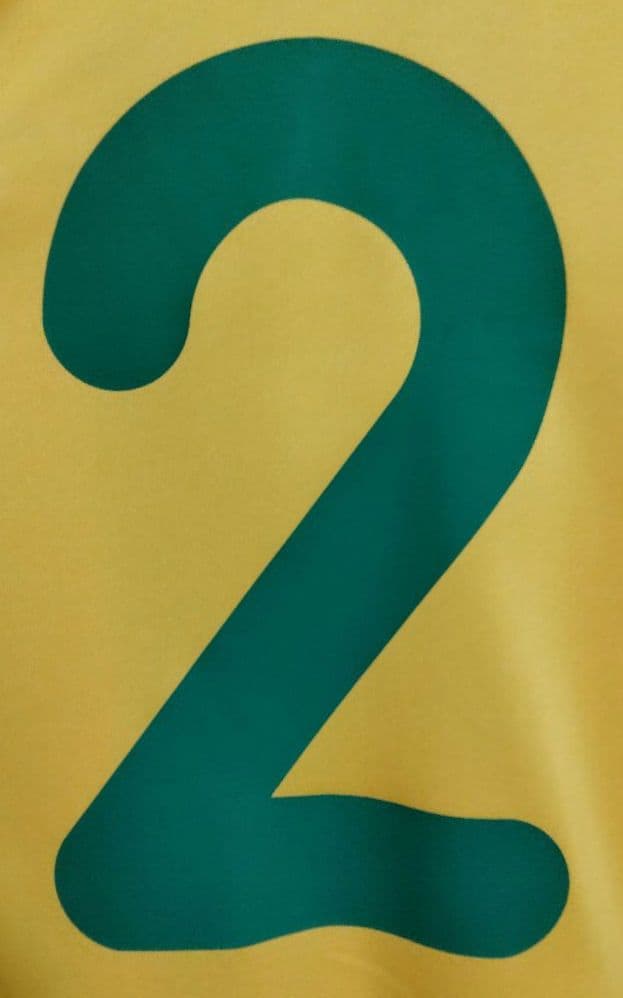 ナイキ ブラジル代表 ゼ・マリア #2 ユニフォーム 00/02ホーム紙タグ