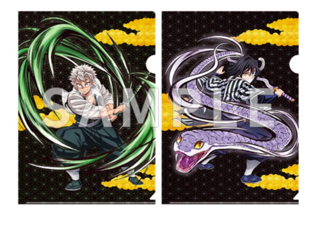 鬼滅の刃伊黒小芭内クリアファイル C102コミックマーケット 柱稽古編