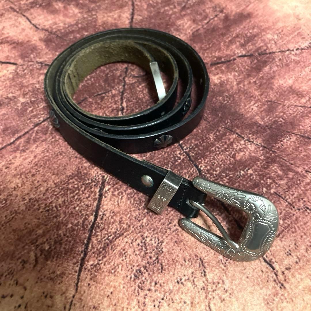 小物 BED J.W. FORD / Western leather belt ベッドフォード BED J.W. FORD Westem. BELT ウエスタンベルト 1