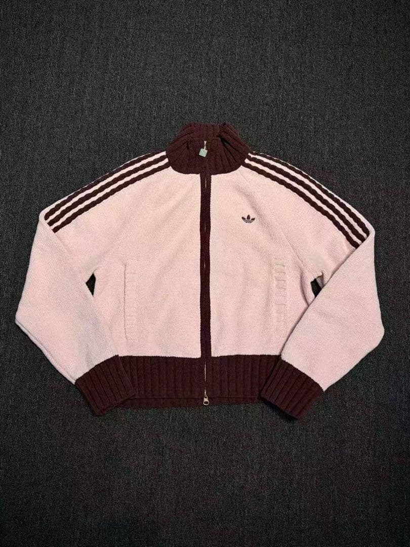 新品XS Adidas W ニット トラックトップ ジャケット KV8867 - メルカリ