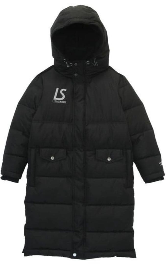 ルースイソンブラ ベンチコート 黒 フード付き150-160 - メルカリ