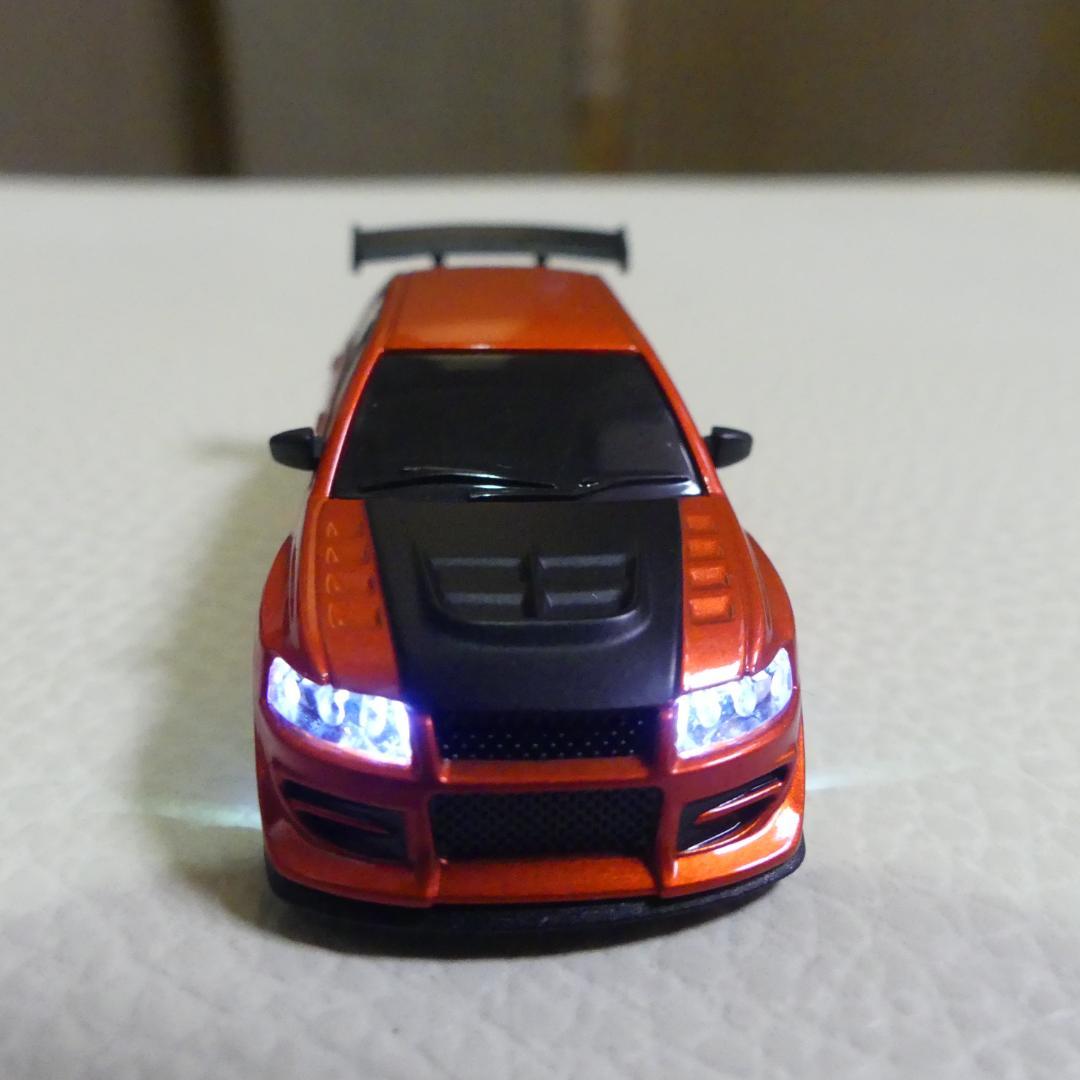 【超美品・HITEC正規品】ターボレーシング C76 レッド 1/76スケール