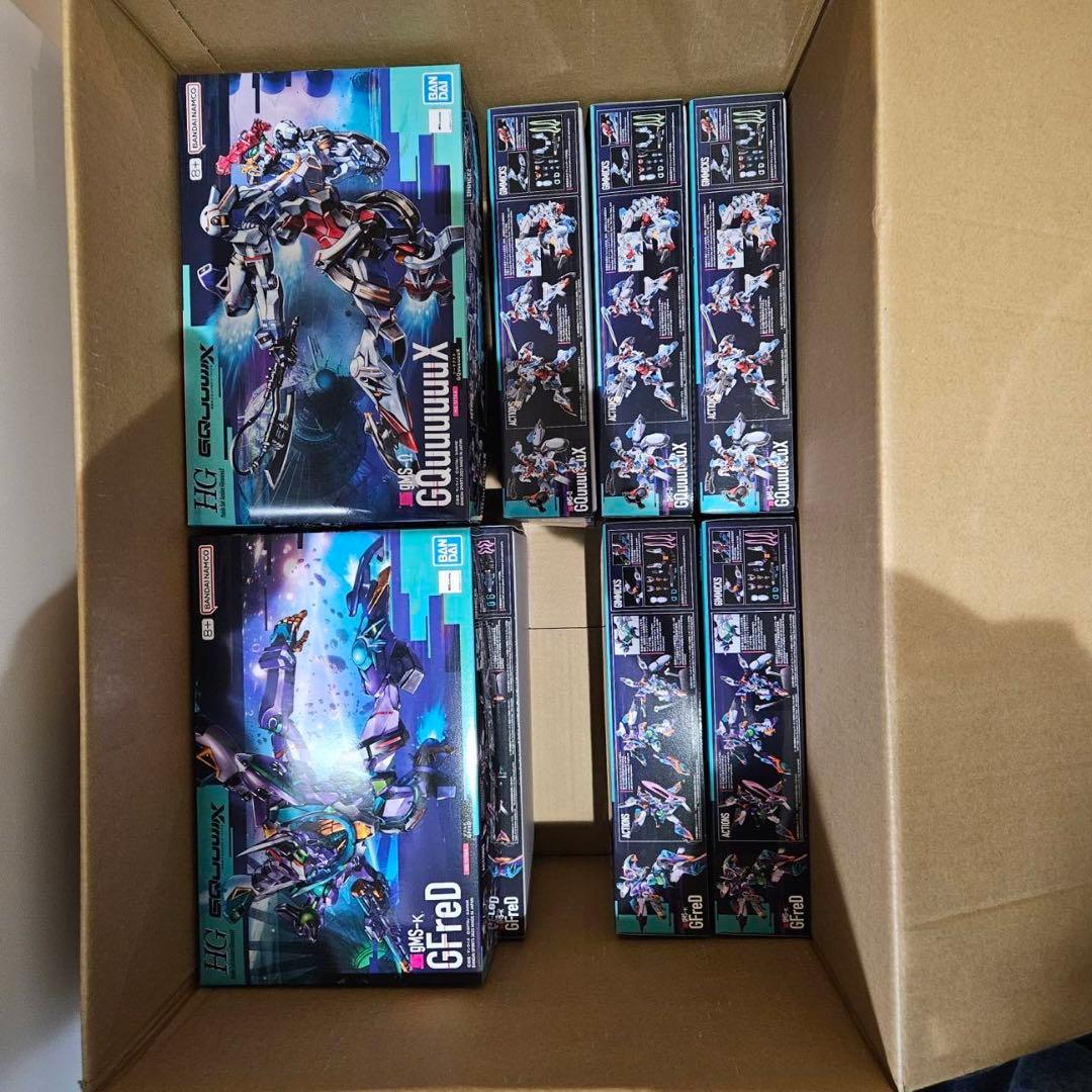 【新品未組立】ガンプラ　ジークアクス　ジフレド　各6個/合計12個セット ジークアクス新作ガンプラ「HG GFreD（ジフレド）」正式発表！商品画像