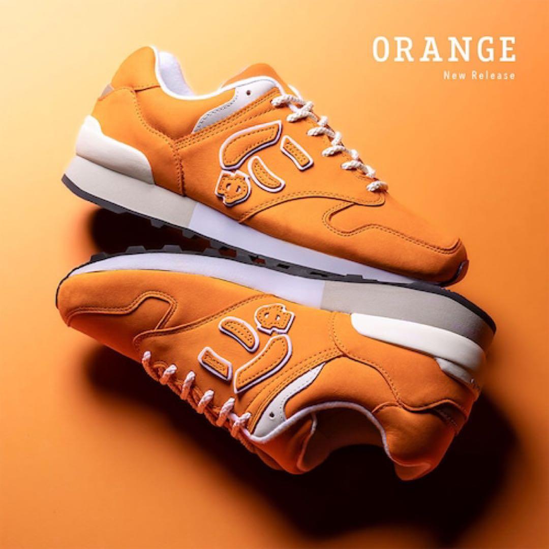 SANGACIO にゅ〜ず 限定10周年記念モデル スニーカー オレンジ - メルカリ