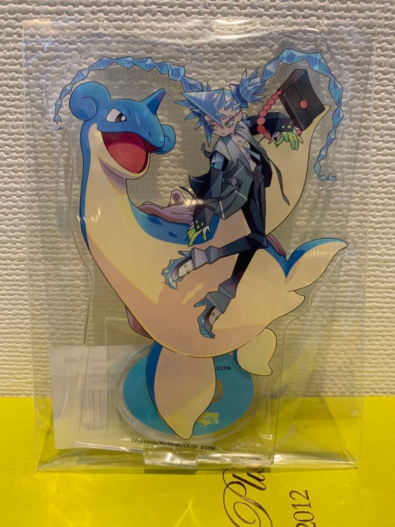 ポケミクCD早期予約特典 アクリルスタンド 初音ミク ラプラス こおり