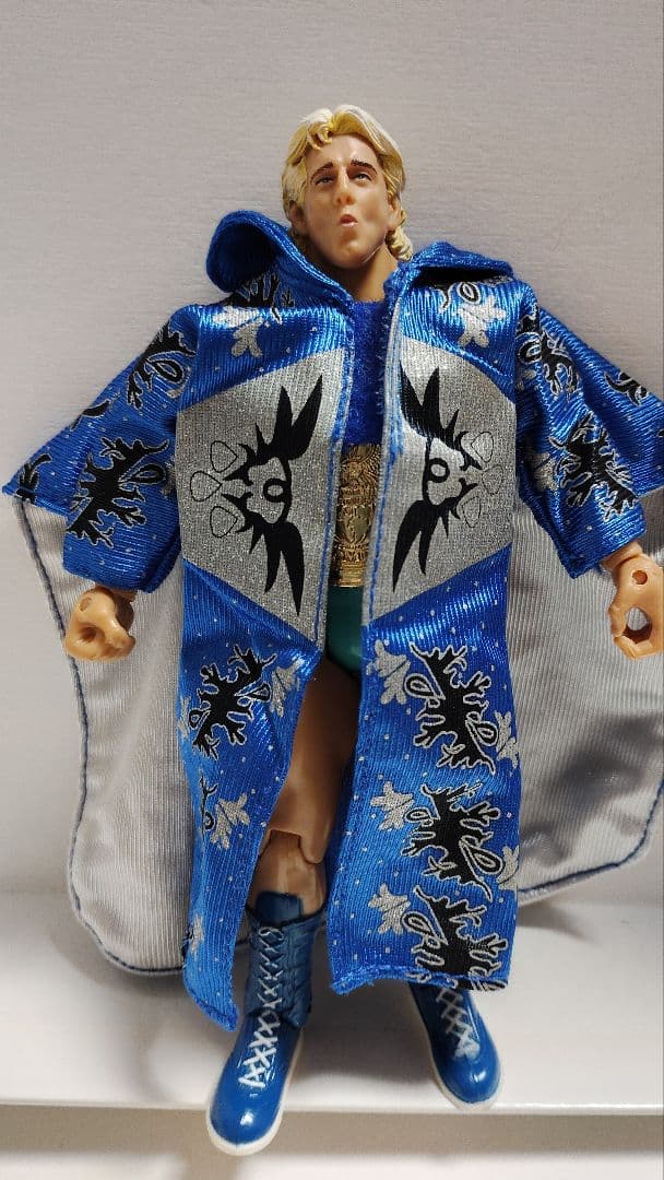 JAKKS社版 WWEプロレスフィギュア 狂乱の貴公子 リックフレアー 青ver