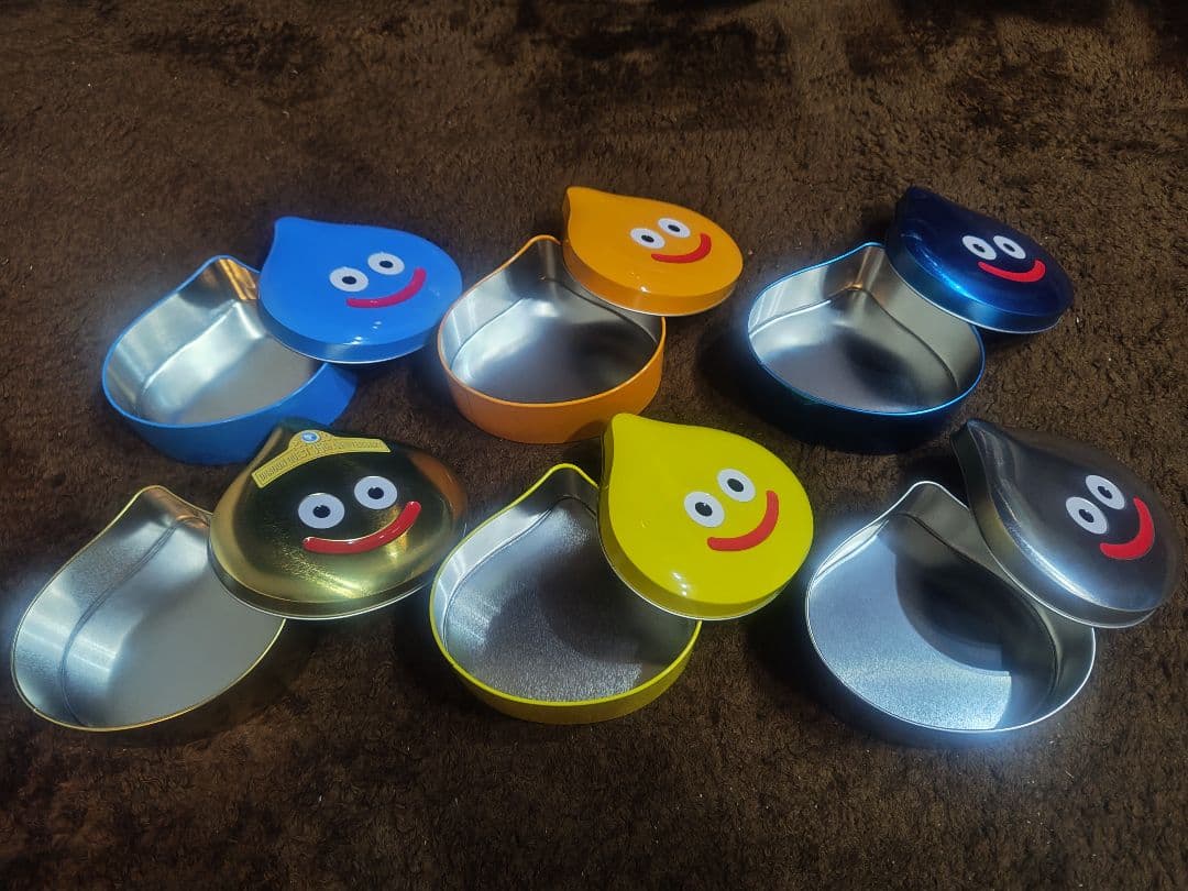 ドラゴンクエスト　スライム缶　6種セット　サブレ　35周年