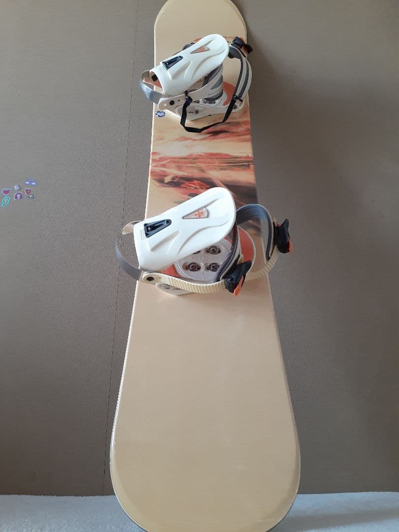 VENUS:147 スノーボード ビンディング付き　カバー付 passo_s-03-636s