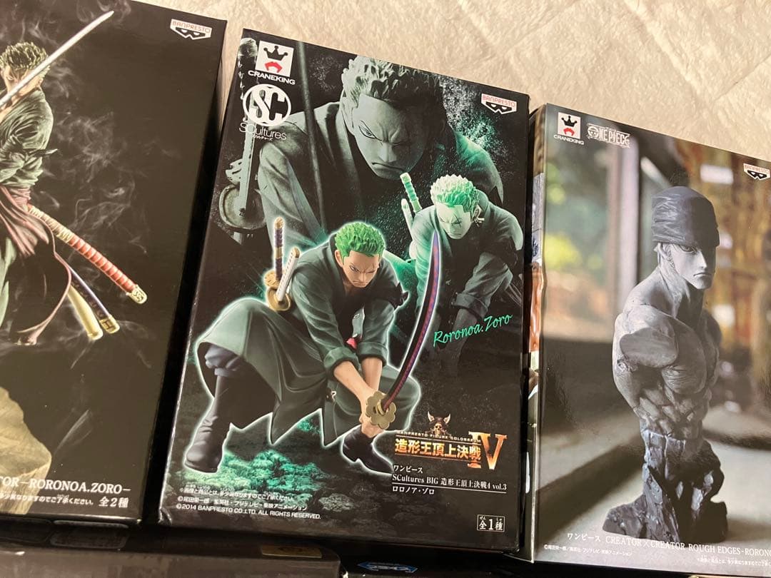 ☆新品未開封品☆ワンピース ロロノア・ゾロ フィギュア 5体セット【送料込み】