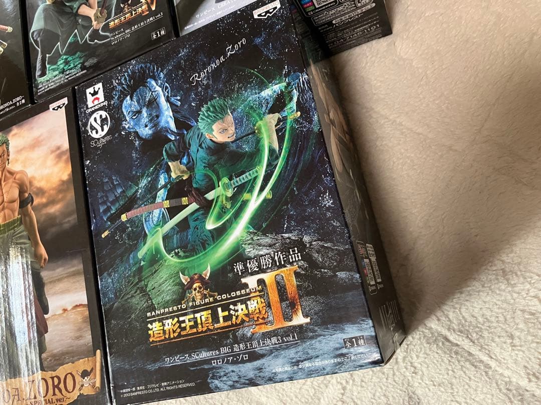 ☆新品未開封品☆ワンピース ロロノア・ゾロ フィギュア 5体セット【送料込み】